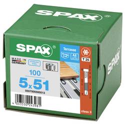 SPAX 0557000500513 sada kulatých šroubů do plechu 5 mm 51 mm T-STAR plus Nerezová ocel 100 ks