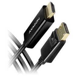 AXAGON DisplayPort / HDMI kabel Konektor DisplayPort, Zástrčka HDMI-A 180 cm RVD-HI14C2 HDMI kabel