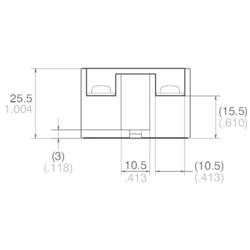 Panasonic polovodičové relé AQA411VL 25 A Spínací napětí (max.): 250 V/AC spínání při nulovém napětí 1 ks