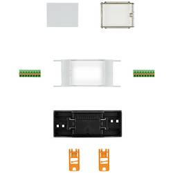 Phoenix Contact BC 35,6-KIT-U11-7035 + 2SPTA8 1311003 elektronická krabice 35.6 x 89.7 x 60.7 polykarbonát šedobílá (RAL 7035), černá 1 ks