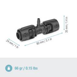GARDENA Systém Micro-Drip 13204-20 T-kus 13 mm (1/2) Ø