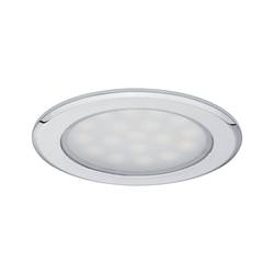 Paulmann 99920 LED vestavné svítidlo, LED, pevně vestavěné LED, 5 W, chrom (lesklý), sada 2 ks