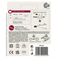 Paulmann 99920 LED vestavné svítidlo, LED, pevně vestavěné LED, 5 W, chrom (lesklý), sada 2 ks