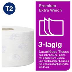 TORK toaletní papír Mini Jumbo Extra Mjukt 3-lager 110255 bílá 12 ks