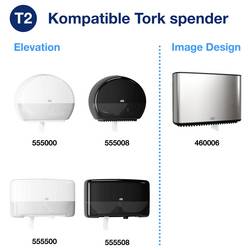 TORK toaletní papír Mini Jumbo Extra Mjukt 3-lager 110255 bílá 12 ks