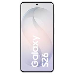 Samsung Galaxy S26 smartphone 256 GB, 16 cm (6.3 palec), bílá, Android™ 16, dual SIM