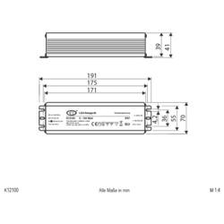 EVN K12100 napájecí zdroj pro LED konstantní napětí 12 V/DC 1 ks