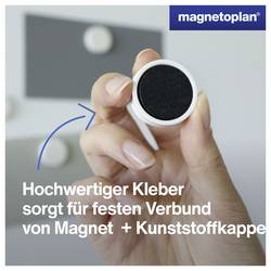 magnetoplan magnet Ergo Medium (Ø x v) 30 mm x 8 m kulatý bílá 10 ks 1664000