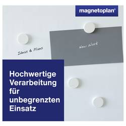 magnetoplan magnet Ergo Medium (Ø x v) 30 mm x 8 m kulatý bílá 10 ks 1664000