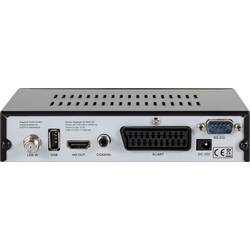 MegaSat HD 6000 DS satelitní HD přijímač přední USB slot počet tunerů: 1