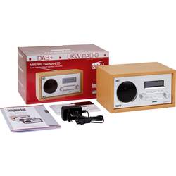 Imperial DABMAN 30 4024035000008 stolní rádio, DAB+, FM, DAB+, funkce alarmu, béžová