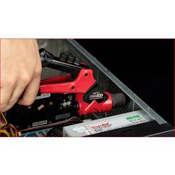 KS Tools 150.9820 Sada kleští na ruční nýty 3 v 1, otočná, 12 ks
