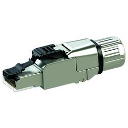 Telegärtner 100023086, RJ45 konektor, zástrčka, stříbrná, 1 ks