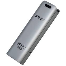 PNY Elite Steel USB flash disk 64 GB stříbrná FD64GESTEEL31G-EF USB 3.1