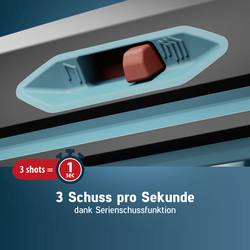 Novus Tools J-550, 031-0375 akumulátorová sponkovačka, Typ 37 , Typ 53, dĺžka 6 - 14 mm, akumulátor, vč. nabíječky, kufřík