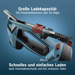 Novus Tools J-550, 031-0375 akumulátorová sponkovačka, Typ 37 , Typ 53, dĺžka 6 - 14 mm, akumulátor, vč. nabíječky, kufřík
