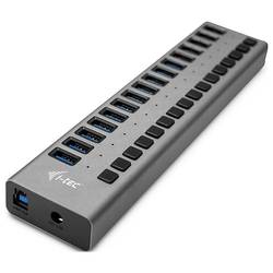i-tec U3CHARGEHUB16 USB Hub 16 portů USB-A USB 3.0 5 GBit/s šedá Charging Hub