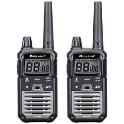 Midland Midland XT70 Pro PMR+LPD Blisterpack Schwarz C1465 PMR a LPD radiostanice sada 2 ks