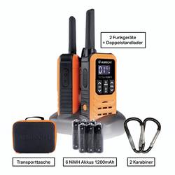 Midland Midland XT70 Pro PMR+LPD Blisterpack Schwarz C1465 PMR a LPD radiostanice sada 2 ks