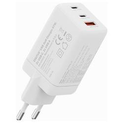 Digitus DA-10303 USB nabíječka, 1x USB A , 2x USB-C®, 67 W, bílá