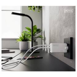 Digitus DA-10303 USB nabíječka, 1x USB A , 2x USB-C®, 67 W, bílá