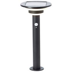 Brilliant G40406/06 Garvina venkovní solární stojanové světlo s PIR senzorem LED modul pevně vestavěné LED 3 W černá