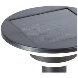 Brilliant G40406/06 Garvina venkovní solární stojanové světlo s PIR senzorem LED modul pevně vestavěné LED 3 W černá