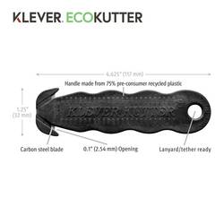 KLEVER C10119-7-10 Černé lepidlo z recyklovaného plastu ECO-1E 1 ks