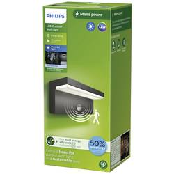 Philips LED Bustan 8720169257412 venkovní nástěnné LED osvětlení s PIR detektorem LED pevně vestavěné LED 3.8 W antracitová