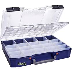 raaco CarryLite 80 5x10-20 DLU kufřík na součástky (d x š x v) 330 x 413 x 82 mm přihrádek: 20 Vč. rukojeti Box Obsah 1 ks
