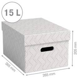 Leitz úložný box VON bílá 15 l (š x v x h) 265 x 205 x 365 mm 3 ks