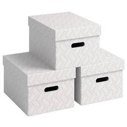 Leitz úložný box VON bílá 15 l (š x v x h) 265 x 205 x 365 mm 3 ks