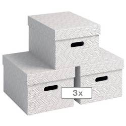 Leitz úložný box VON bílá 15 l (š x v x h) 265 x 205 x 365 mm 3 ks