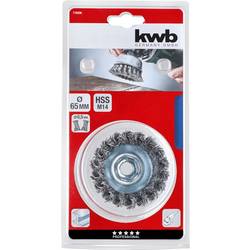 kwb ČISTÍCÍ KARTÁČ AGGRESSO-FLEX®, OCELOVÝ DRÁT, GEZOPFT 719210 1 ks