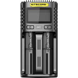 NiteCore UMS2 nabíječka akumulátorů LiFePO4, Li-Ion, NiCd, NiMH 10440, 14500, 14650 , 16340, 16500, 16650, 17350, 17650 , 17670, 18350 , 18500, 18650, 18700 ,