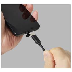 Renkforce USB-C® ochrana proti prachu pro mobilní zařízení, 3 ks/sada, černá
