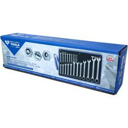 Brilliant Tools BT013121 BT013121 Sada očkových ráčnových klíčů Délka klíče (cm) (jen pro nadpis) 8 - 53 mm