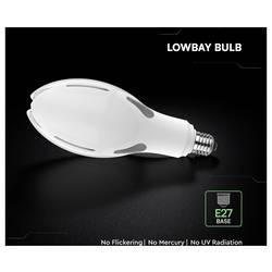 V-TAC 21284-6 LED Energetická třída (EEK2021) E (A - G) E27 36 W = 250 W přírodní bílá 1 ks