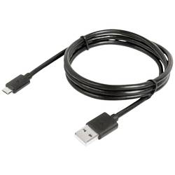 club3D USB kabel USB 3.2 Gen1 USB-A zástrčka, USB Micro-A zástrčka 1.00 m černá CAC-1408