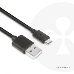 club3D USB kabel USB 3.2 Gen1 USB-A zástrčka, USB Micro-A zástrčka 1.00 m černá CAC-1408
