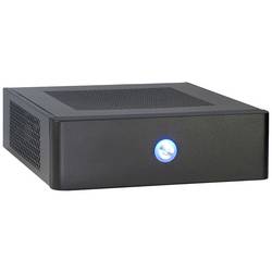 Inter-Tech ITX-601 desktop PC skříň černá s větracími drážkami