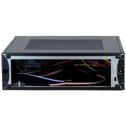 Inter-Tech ITX-601 desktop PC skříň černá s větracími drážkami