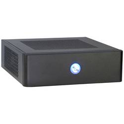 Inter-Tech ITX-601 desktop PC skříň černá s větracími drážkami