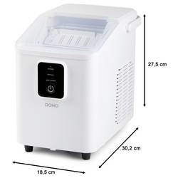 DOMO EISWÜRFELMASCHINE, 0.8L, 12kg in 24Std. výrobník ledu 0.8 l