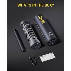 Fanttik 50 in 1 aku šroubovák, 3.7 V, 350 mAh Li-Ion Vč. úložného boxu, vč. aku lampy, E1 Ultra