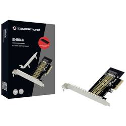 Conceptronic EMRICK M.2-NVMe-SSD-PCIe-Adapter karta PCI-Express PCIe 3.0 PCIe