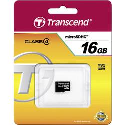 Transcend Standard paměťová karta microSDHC 16 GB Class 4