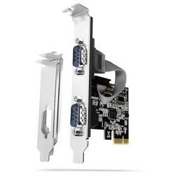AXAGON sériový adaptér [1x PCI Express - 2x RS232 zásuvka ]