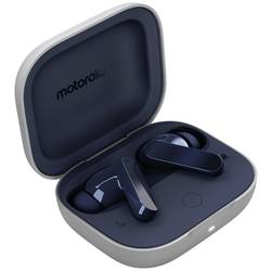 Motorola moto buds špuntová sluchátka (In Ear) Bluetooth® Starlight Blue Potlačení hluku odolná vůči vodě mobil