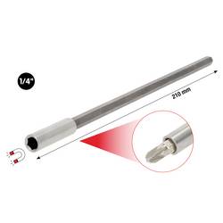 KS Tools 159.1174 prodlužovací nástavec bitů 210 mm 1/4 (6,3 mm)